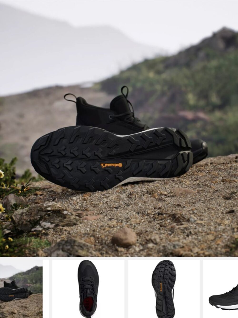 Adidas Terrex Free Hiker 2.0 GORE-TEX Women's 7.5 Waterproof Hiking Shoe blac NE - Picture 8 of 8